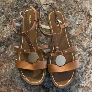 Aldo Gladiator style sandals ladies 8.5